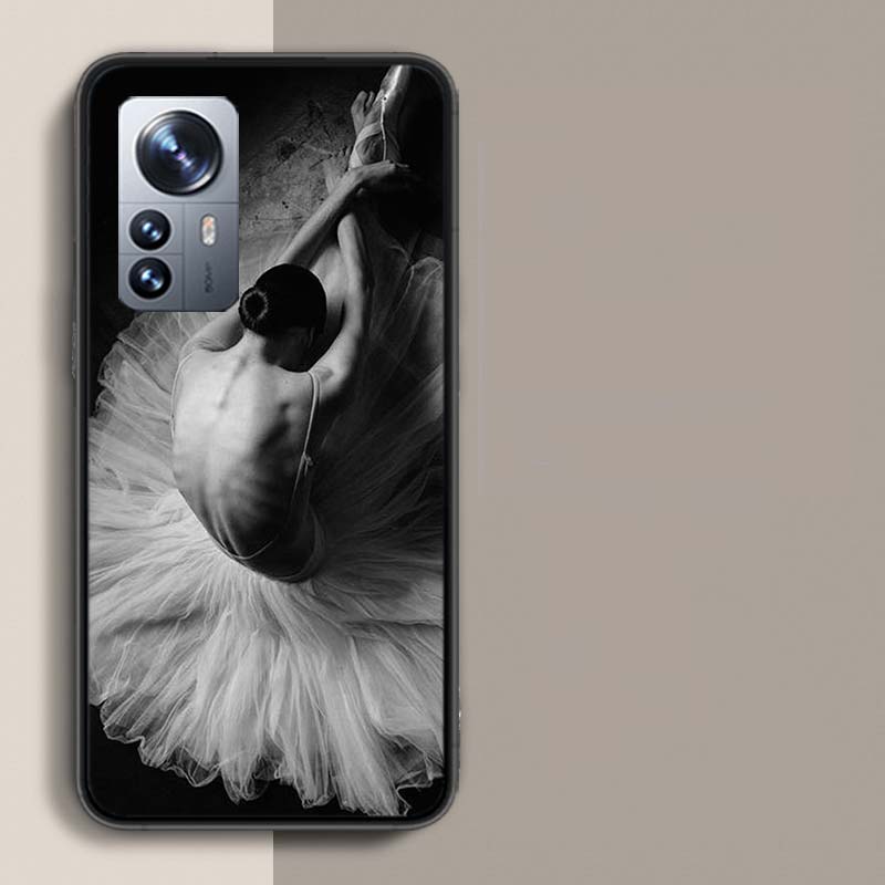 Ballerina Ballet Dance Girl Phone Case For Redmi Note 13 Pro Plus 14 Pro+ 12S 12 11S 11T 11E 11 10S 10 9S 9 Xiaomi Capa TPU