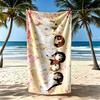 Pool Party Beach Towel Soft Durable Quick-Dry Comfortable Lightweight Suitable for Swimming, Gym, Camping, Yoga Vacation