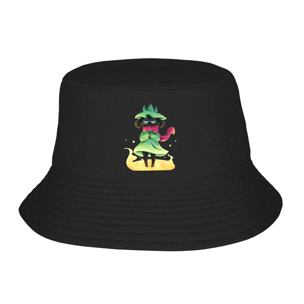 Deltarune Its TV TIME Bucket Hats Spring Picnic Headwear Stuff Tenna Fishing Hat for Women Unisex Boonie Hat Lightweight