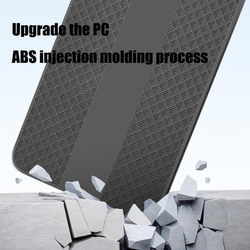 Portable 2.5inch SATAs Hard Drive Enclosure for SSDs HDDs No Screw Design ABS Construction