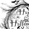 PVC Halloween Window Clings Happy Static Stickers, Black Spider Web And Bat Silhouette Decals, Rent-friendly Stickers Self-Adhesive Glass Waterproof
