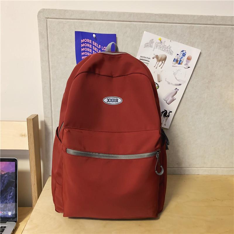 School bag School bag Female college student Versatile Harajuku simple backpack Girls commuting shopping small backpack