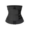 Sweat Belly Belt Zipper Belt Breasted Women's Waist Corset Tight Belly Belt Sports Corset Shapewear