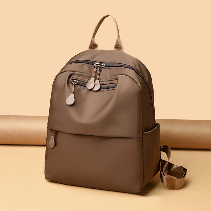 Casual and minimalist travel backpack for women 2026 new fashiable and versatile backpack lightweight and large capacity чёрный 2590₽