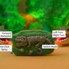 2.4Ghz RC Crocodile Car, Spray Remote Control Toy, Simulation Reptile Vehicle, Kids Outdoor Adventure Toy