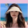 Summer Sunshade Uv Protection Wide Brim Hat With Large Faceshading Cap For Women Outdoors