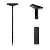 Lampe Solaire 2 LED Pour Le Jardin, Décoration de Jardin Accrochable, Capteur Crépusculaire