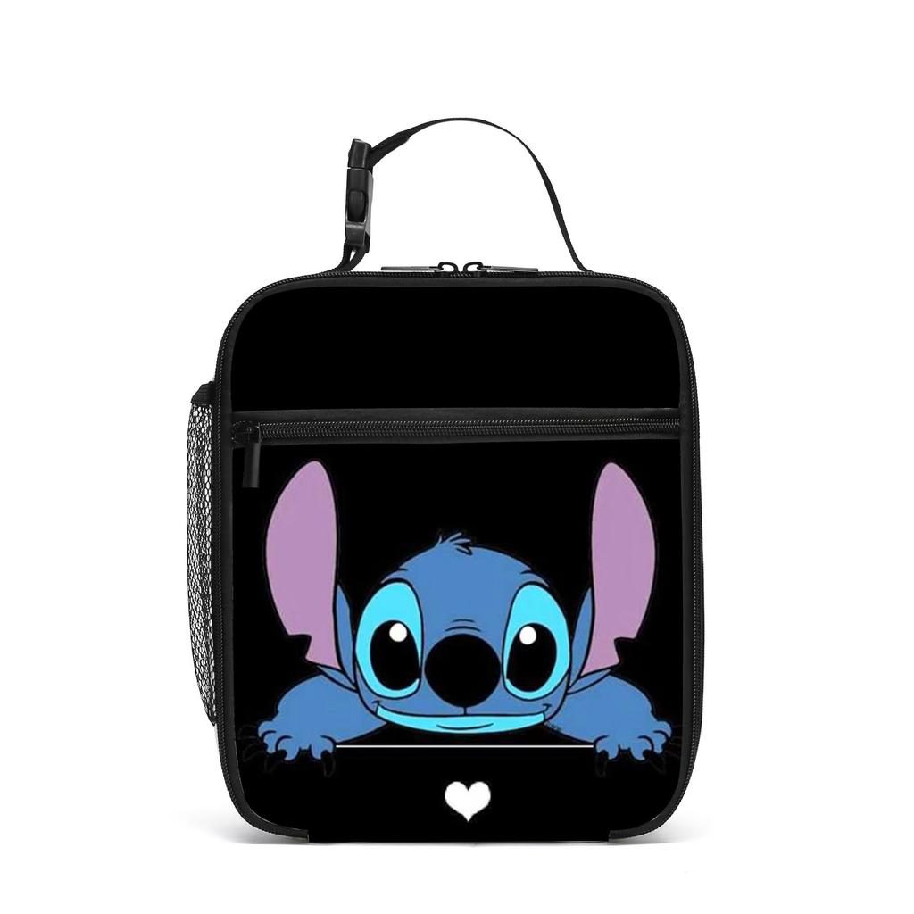 Qi Portable Lunch Bag Primary And Secondary School Students Full Printed Meal Bag Ice Bag Picnic Ice Bag