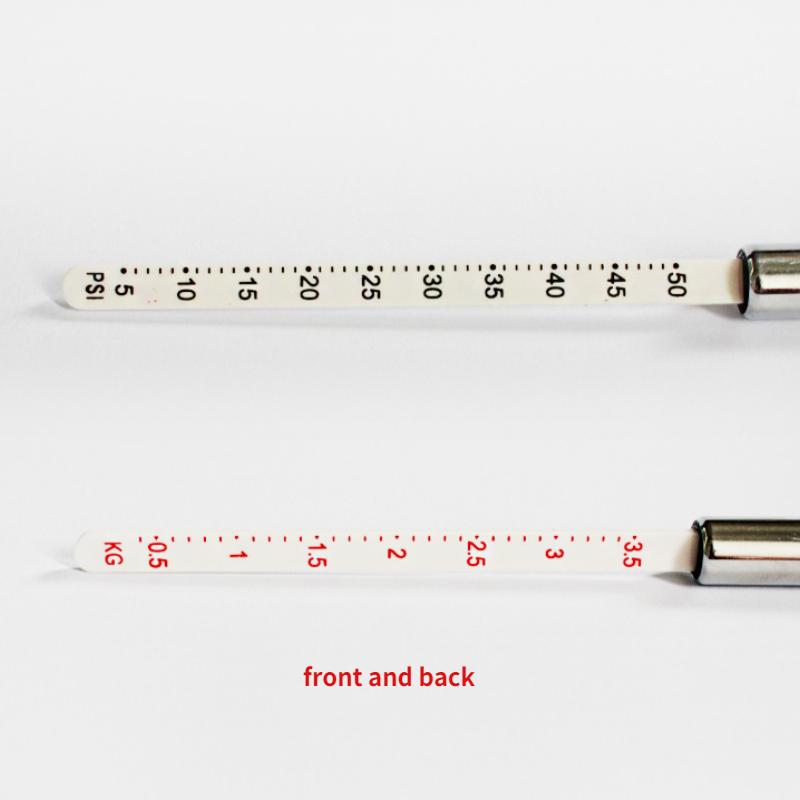 Nowy mini długopis w kształcie samochodu miernik ciśnienia powietrza w oponach pojazdu przenośny miernik ciśnienia w oponach samochodowych barometr