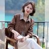 Qianlian Women's Elegant Short Cardigan Jacket