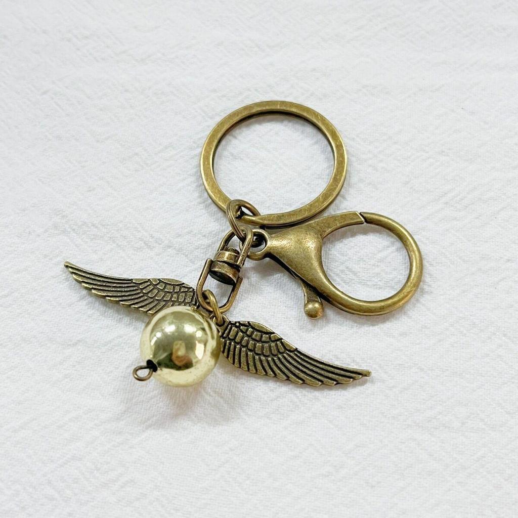 Funko Pop! Keychain Harry Potter Wizard Wand Collectible Key Ring Official Movie Style Mini Wand Pendant, Golden Snitch