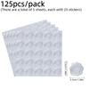 125pcs Embossed Seal Stickers Gold Silver Heart Envelope Self-Adhesive Stickers for Wedding Invitation Gift Packaging Bag Box
