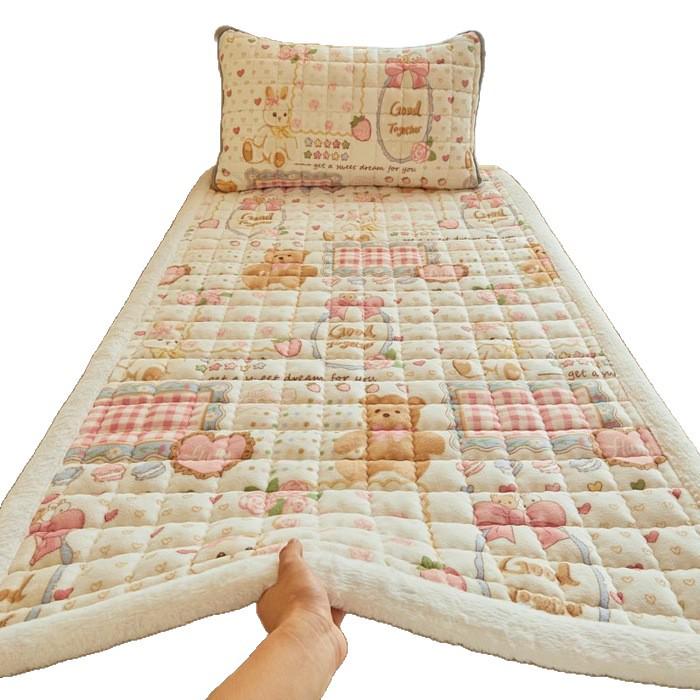 Colchoncillo Plegable de Tatami de Terciopelo de Leche de Lujo para Residencias Estudiantiles y Hogares
