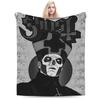 Ghost Band Rock Blankets Flannel All Season  Breathable Soft Throw Blanket for Sofa Travel Quilt