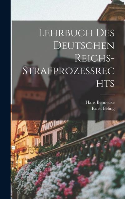 Libro Lehrbuch Des Deutschen Reichs-Strafprozessrechts