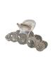 Efor Hair Clip Glossy Gray