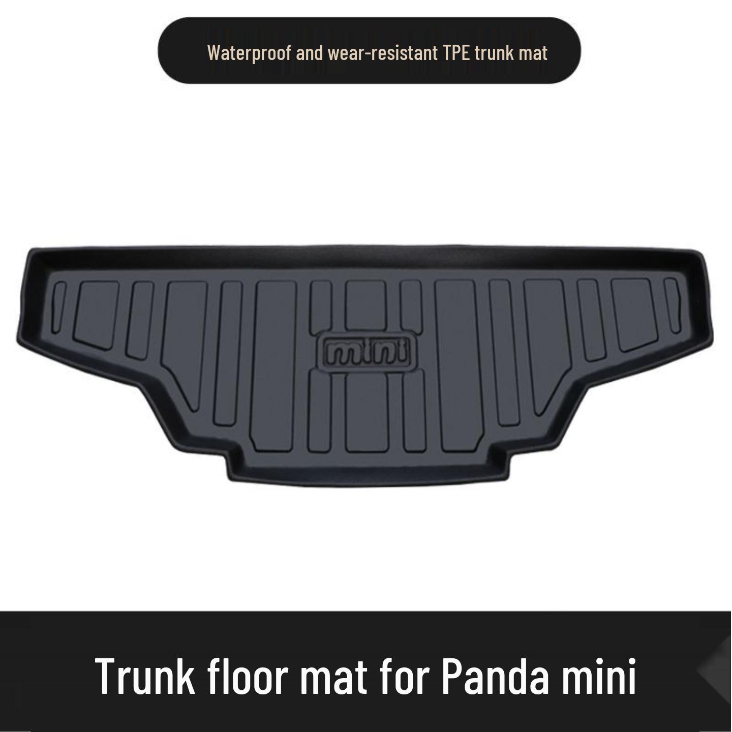 Geely Panda Mini TPE Trunk Mat: Tail Box Interior Decoration Panda Mini Exclusive