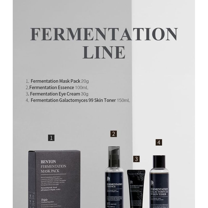 Benton - Fermentation Mask Pack Set