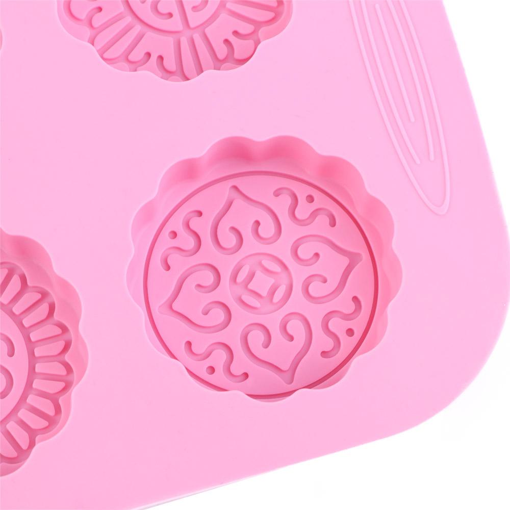 Silicone for Cookies Make Muffin Cupcake Soap Mold Mold Pan Tray Bakeware Mooncake Making Mold