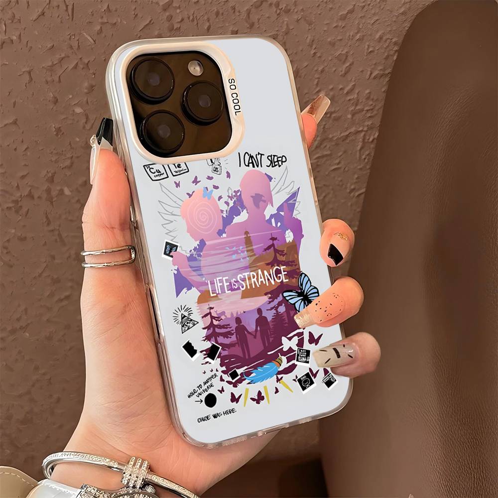 

Life Is Strange Before The Storm Video Game Phone Case For IPhone 17 12 11 13 14 15 16 Pro Max Plus Silver Color Cover iPhone 15pro max