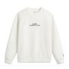 Li Ning Sports Lifestyle Series Letter Round Neck Breathable Versatile Casual Sports Sweatshirt Men Sweatshirt Off-White AWDV567-5