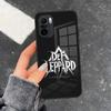 Def Leppard Rock Band Phone Case for Xiaomi 15 14 13 12 X Redmi Note 10 Mi 11 S Lite T Pro Ultra Glass Cover