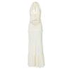 Fashion Style Sexy Sexy Fashion Suit Women's V Neck Halter Spaghetti Straps Vest High Waist Stitching Long Skirt Two-piece Set