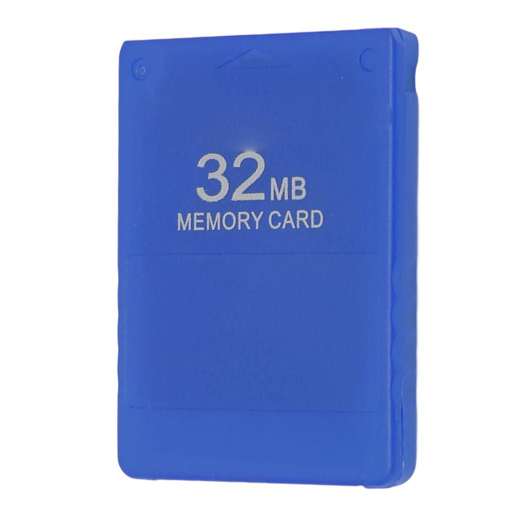 32MB Game Console Memory Card High Speed FMCB1.966 Gaming External Data Card for PS2Blue