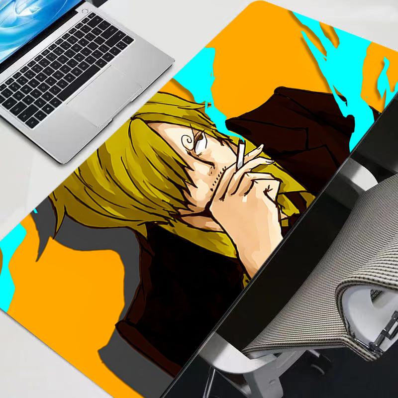 Mouse Pad One Piece Gaming Large Dywan Gamer Keyboard Anime Desk Mat Table Carpet Mousepad Big X For Computer Durable
