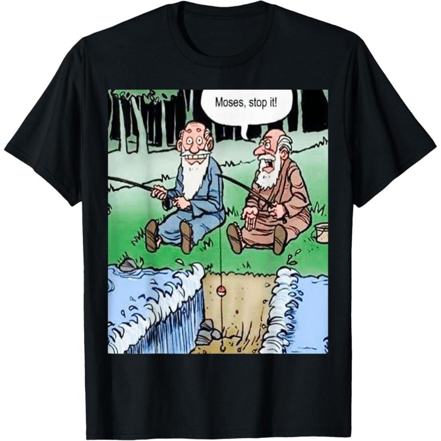 

Moses Pole Fishing T-Shirt T-Shirt XXXXXL чорний