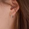[Silver 925] Nuage One-Touch Earrings 11mm
