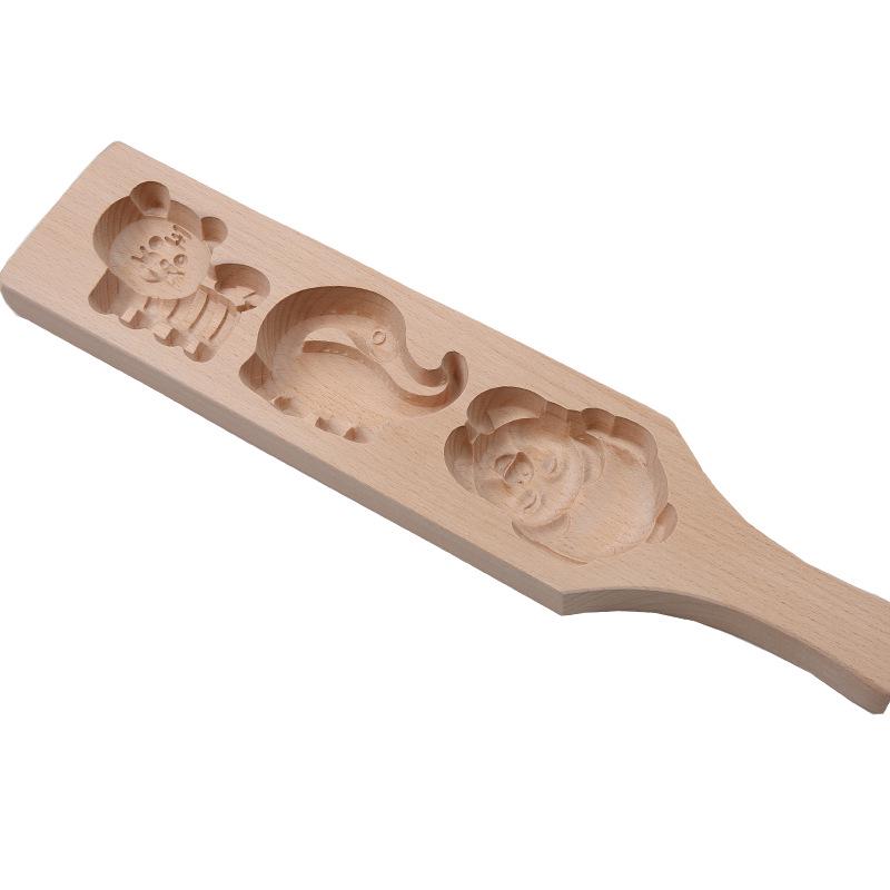 Stampo per Mooncake e Panini a Cartoni Animati per Bambini - Motivo Floreale Fai-da-Te