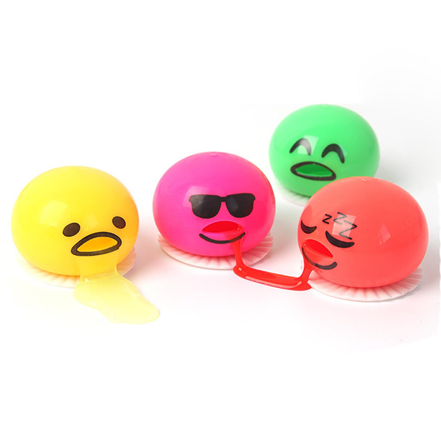 

Relieve vomiting egg toy, prank egg yolk brother, prank cute and funny hand held toy