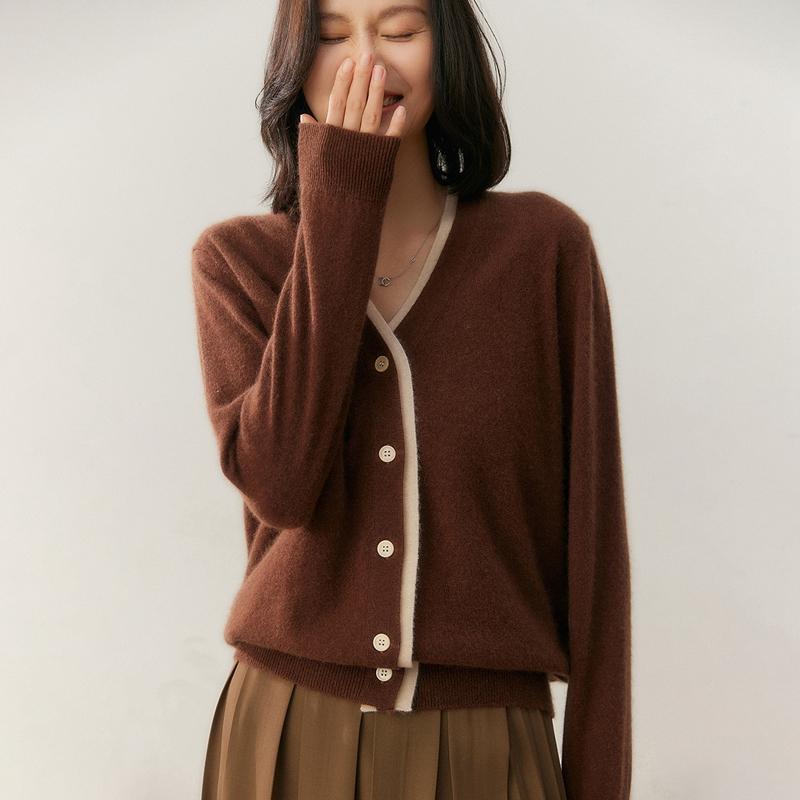 Qinghe 100% Pure Cashmere Women's Sweater - Ultra Soft Luxury Winter Pullover