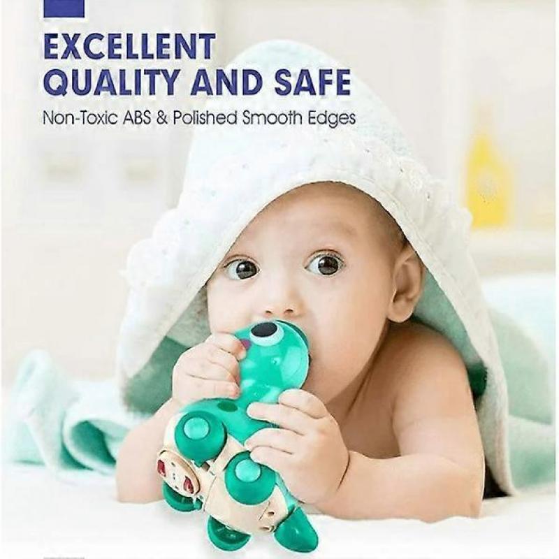 Babyspielzeug 6 bis 12 Monate und Go Musik Licht Dinosaurier Baby KrabbelspielzeugSpielzeug-Sets