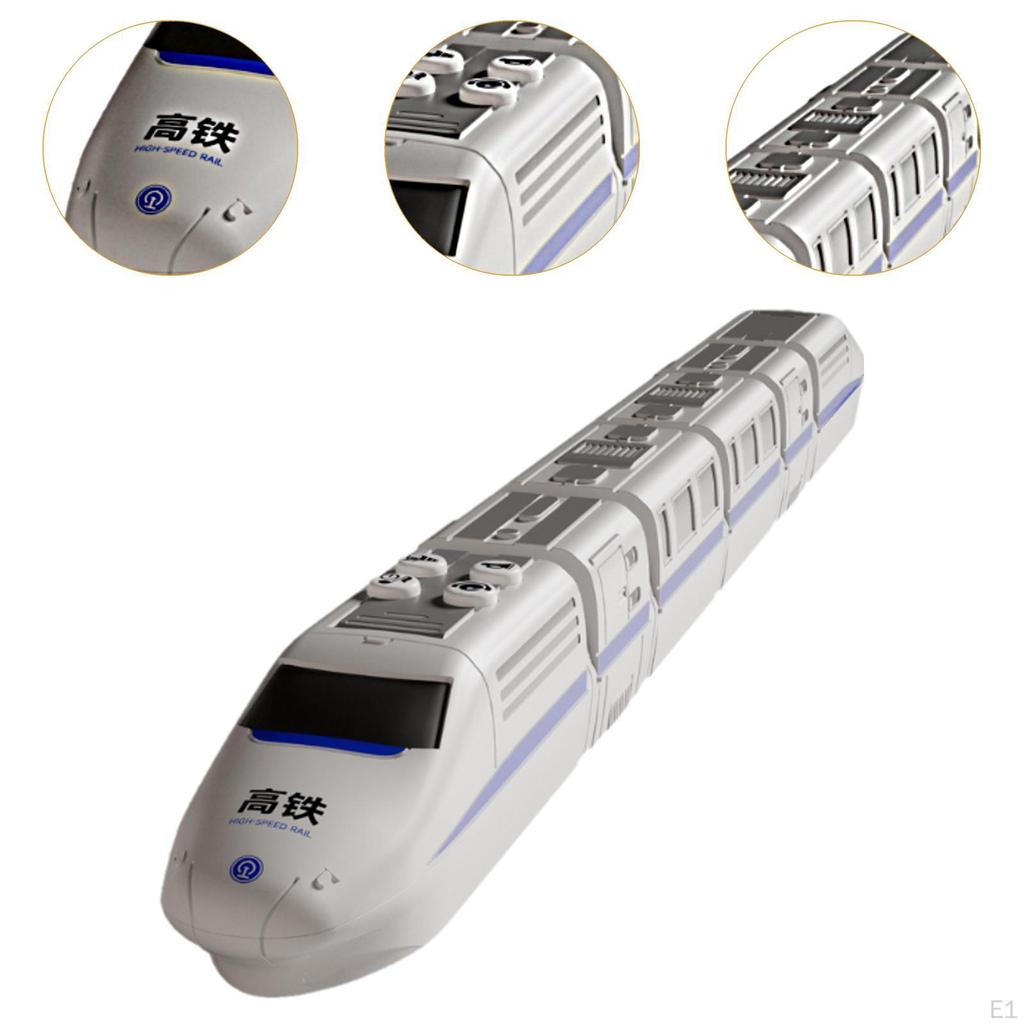 High Speed Rail Toy Express Car Electronic Train Set for Child Kids Gift