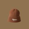 Winter versatile wool hat femininity shows Baijiu red knitted hat high quality original warm cover hat men