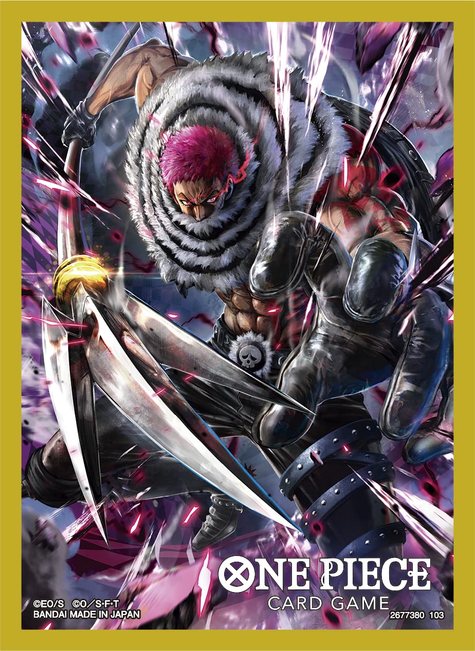 Bandai ONE PIECE Карточная игра Официальные протекторы для карт 3 Шарлотта Катакюри