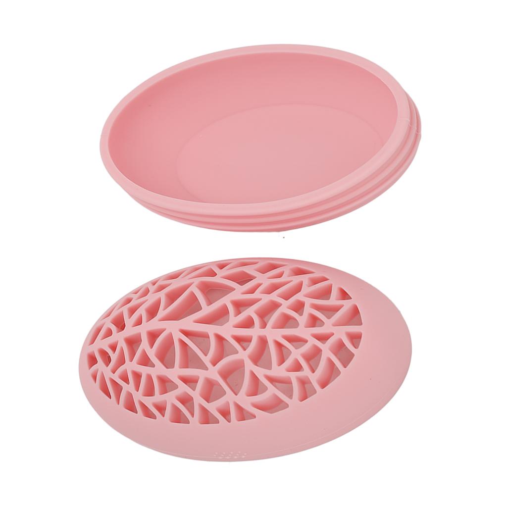 Desktop Cosmetic Brush Drying Holder   Rack Professional Soft Silicone Makeup Brush Cleaning Mat