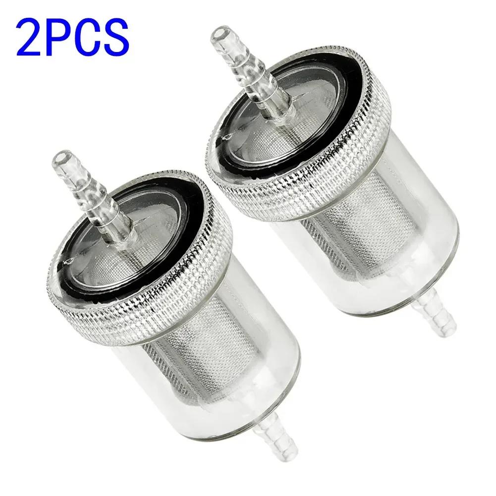 2XDiesel In-Line Fuel Filter Kit For Webasto Eberspacher Air Heater Diesel Set For 4mm ID Fuel Hose NEW Fuel Filters5
