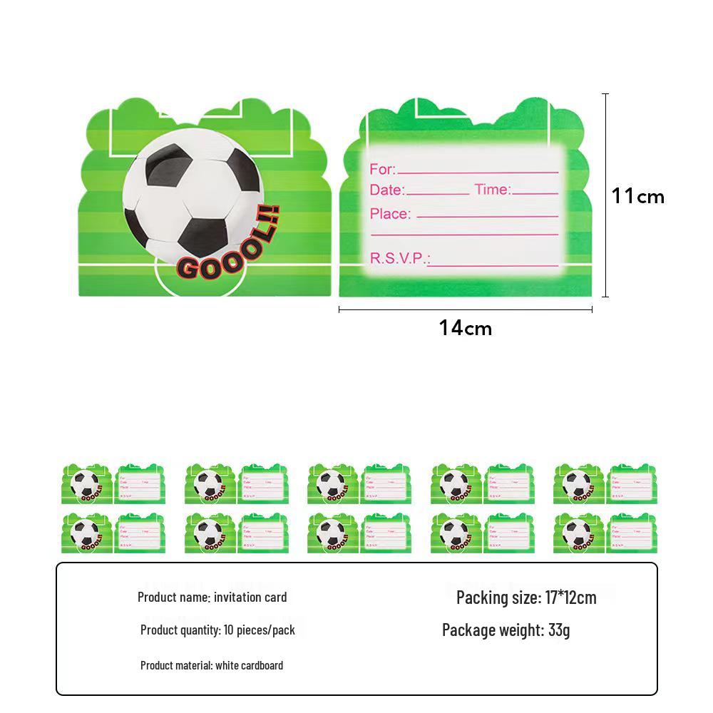 Football Birthday Party Decor Set: Plates, Cups, Tablecloth, Cutlery, Backdrop, Banner & Balloons.