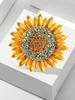 One Full Crystal Sunflower Brooch Valentines,Mom,Mother,Mother's Day,Gift