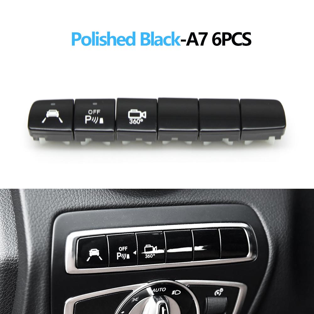Car Headlight Camera Parking PDC Sensor Switch Block Radar Cruise Lane Assist Switch Button For Benz W205 X253 W447 W213 W238