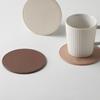 Waterproof Square/round/hexagon Coaster Heat Resistant Insulation Mat Mug Pad Cup Mat  Tableware