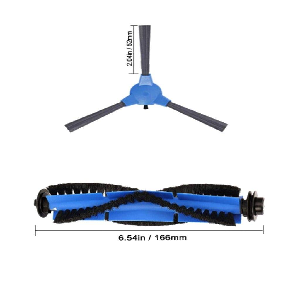Rolă Perie principală Filtru lavabil Perii laterale Piese din pânză de mop pentru aspiratorul robot Coredy R550 R500+ R600 R650 R750 D400