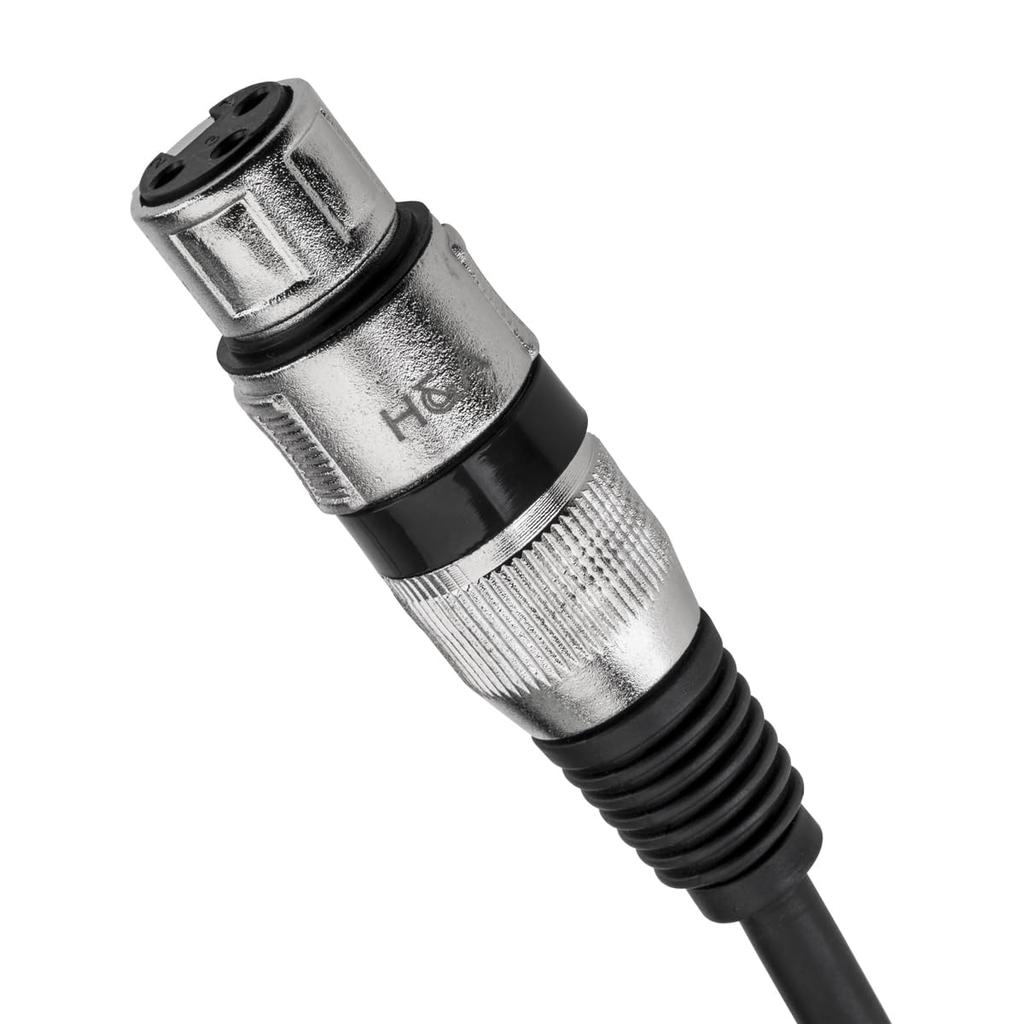 FOCUSRITE Scarlett Solo 4th Gen USB Audio Interface XLR Microphone Cable 10-Foot