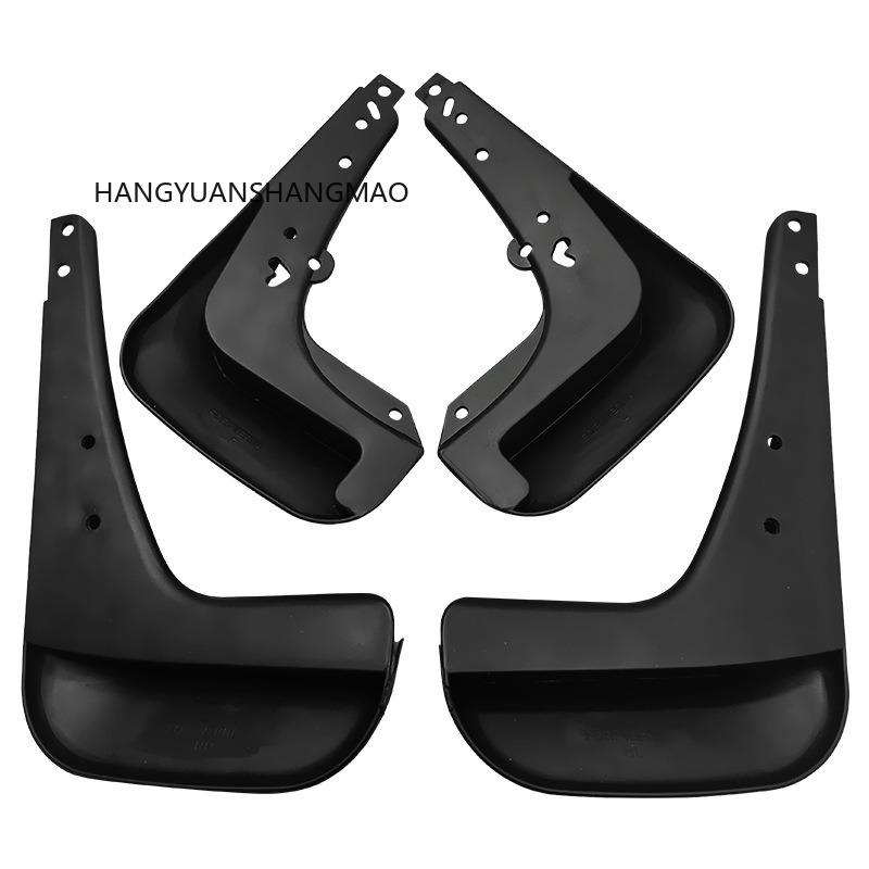 Auto Exterior Parts Car Mud Flaps Mudguard Splash Guards Black ABS 4 Piece Set For Hyundai CACCENT Verna 2010-2014 Accessories