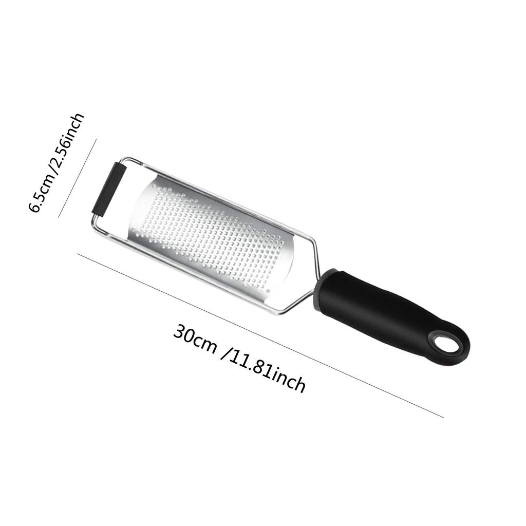 Cheese Grater, Hand-held Stainless Steel Zester for Kitchen - Multi-purpose Kitc