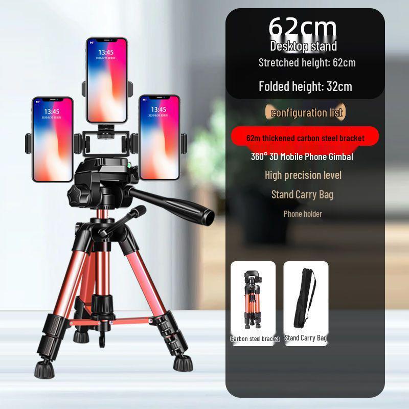 Portable Multifunctional Mini Tripod Stand for Live Streaming