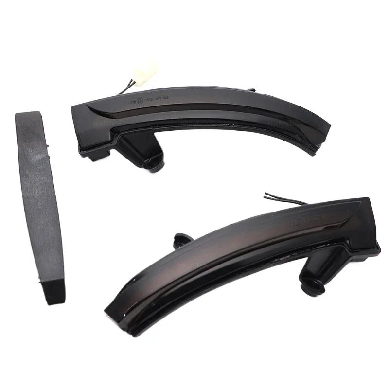 

Smoked LED Dynamic Turn Signal Lights Side Mirror Flashing for Renault Samsung SM6 2016-2025 Upgrade Kit with Error-Free Module